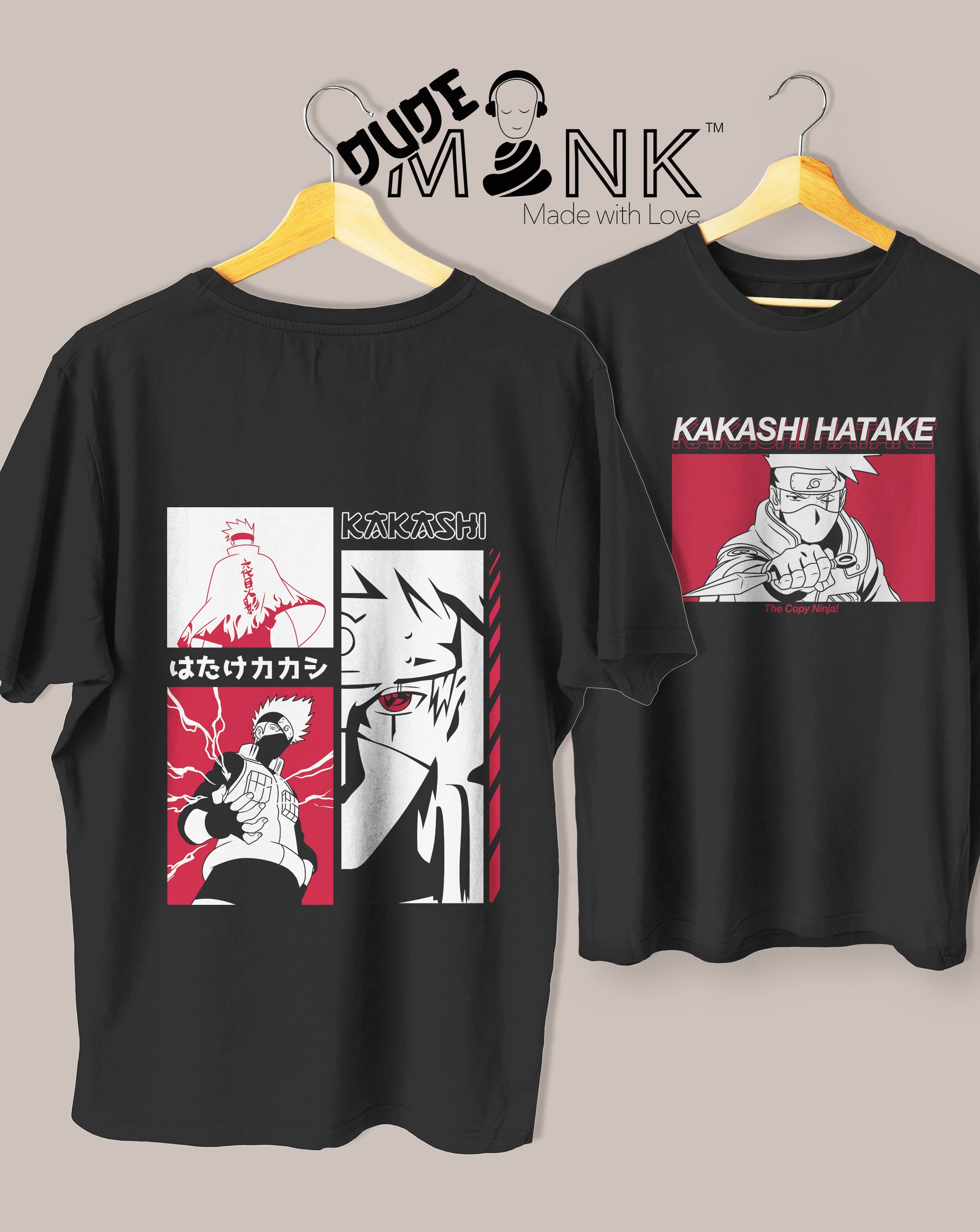 Kakashi Hatake Anime Oversized T-Shirt