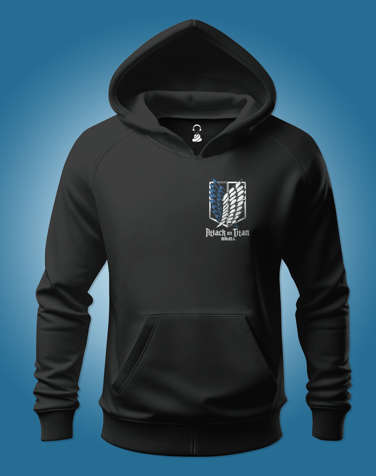 Eren Jaeger AOT Pull Over Hoodie