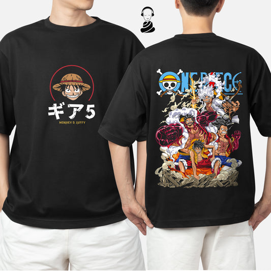 Luffy All Gear One Piece  Oversized T-Shirt