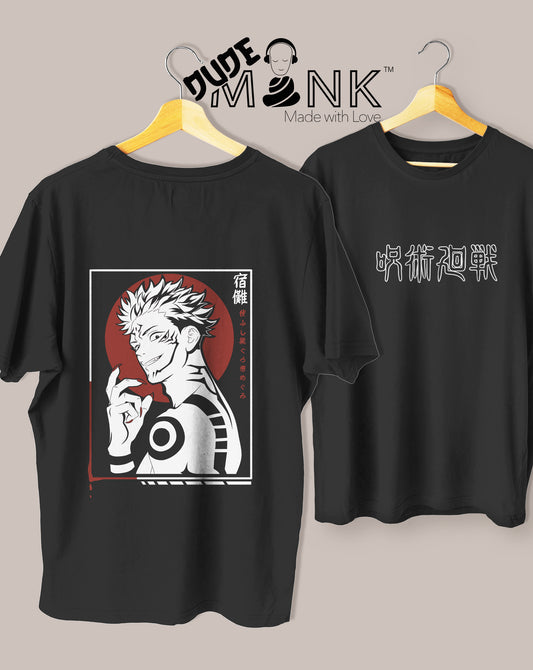 Ryomen Sukuna JJK Anime Oversized T-Shirt