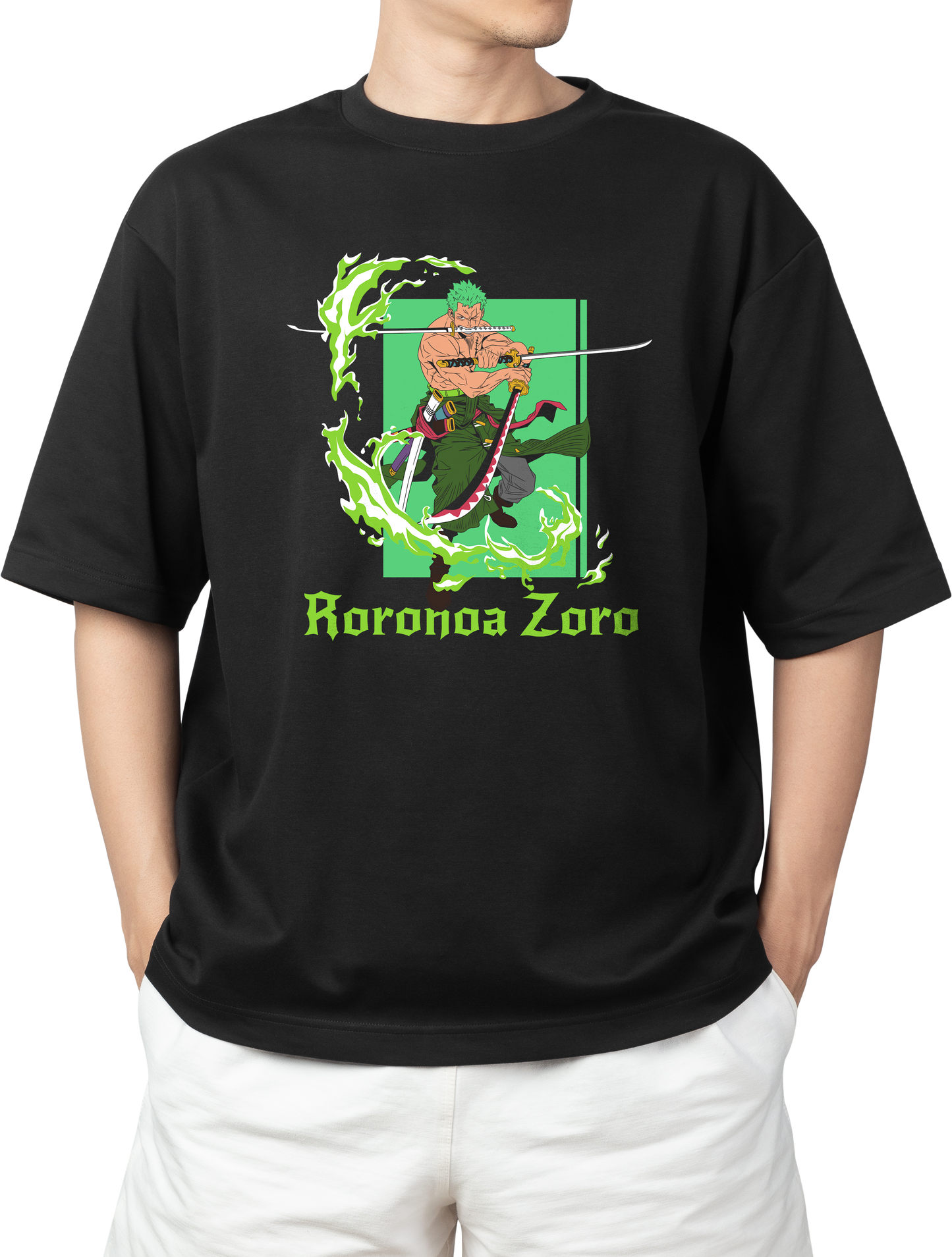 Roronoa Zoro One Piece Oversized T-Shirt