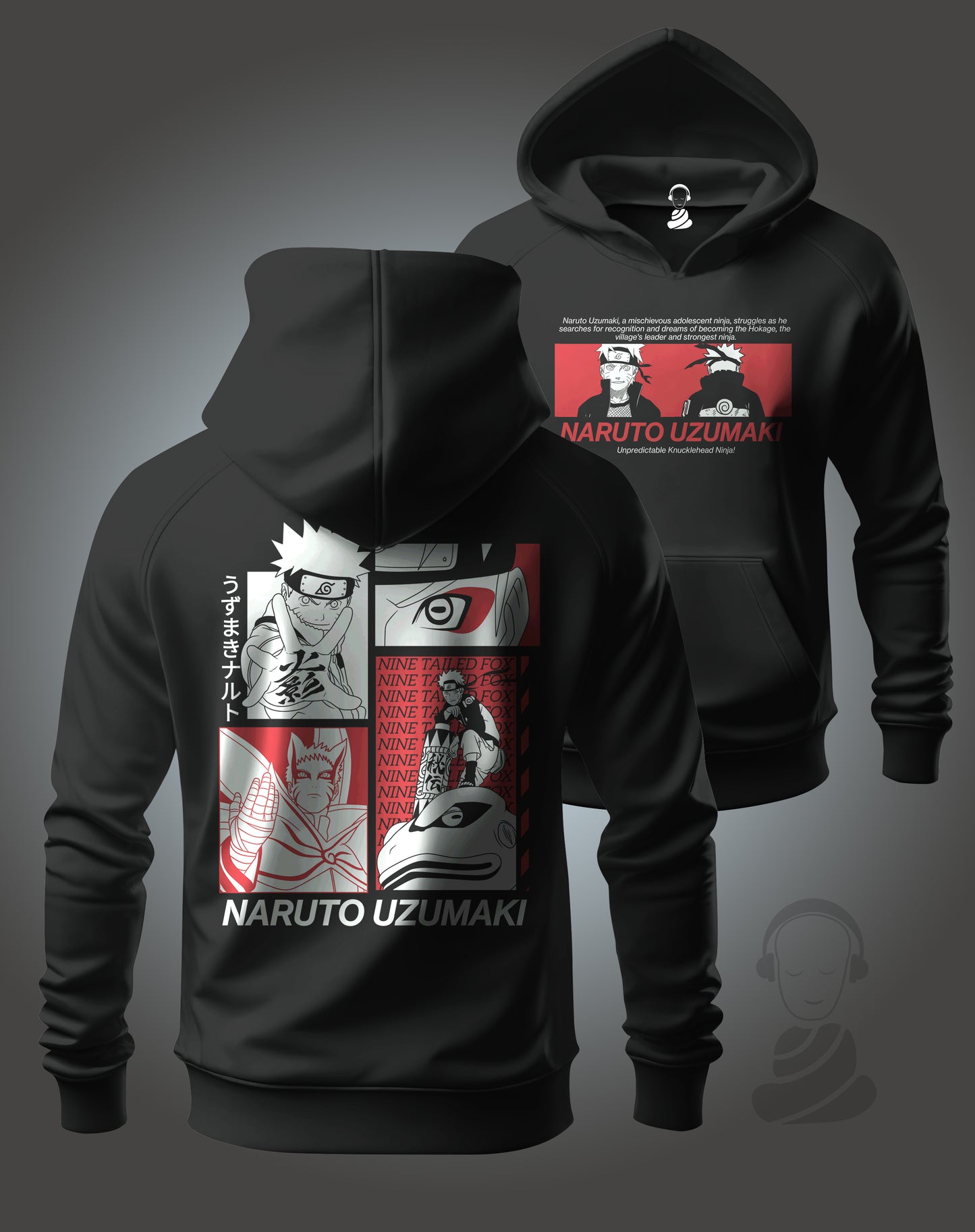 Naruto Uzumaki Pullover Hoodie